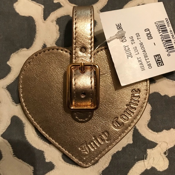 juicy couture luggage tags